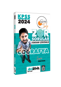 2024 KPSS GK Coğrafya  Tamamı Çözümlü Zor Sorular