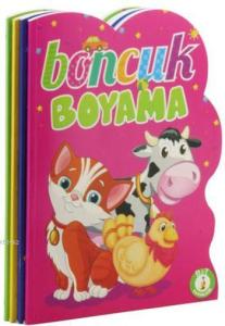 Boncuk Boyama Seti (Şekilli Kesim - 4 Kitap)