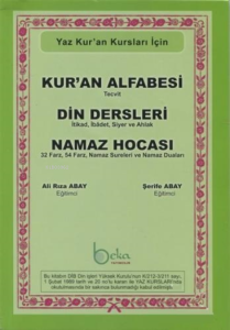 Kur'an Alfabesi Tecvitli, Din Dersleri, Namaz Hocası (Yeşil Elifba) - Yaz Kur'an Kursları İçin