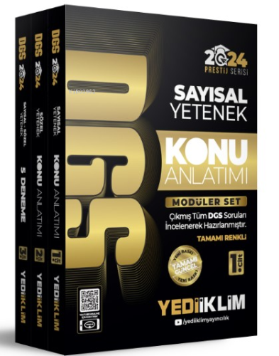2024 DGS Konu Anlatımlı Modüler Set