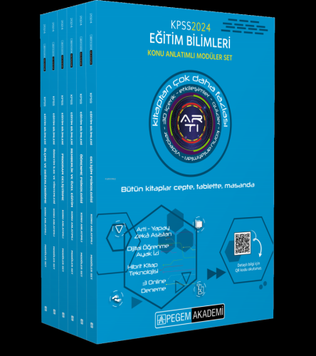 2025 KPSS Eğitim Bilimleri Konu Anlatımlı Modüler Set (6 Kitap)
