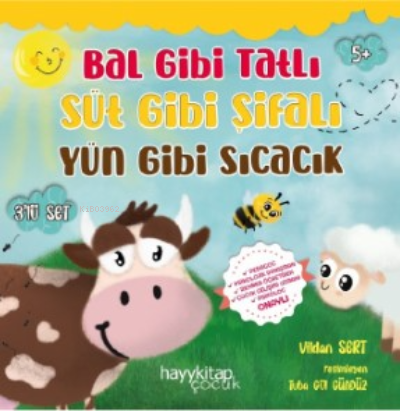 Bal Gibi Tatlı Süt Gibi Şifalı Yün Gibi Sıcacık, 3'lü Set