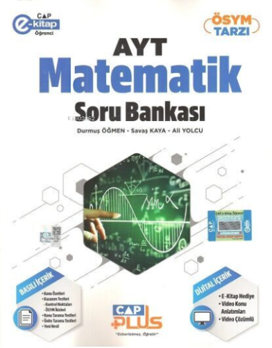 Çap Yayınları AYT Matematik Plus Soru Bankası