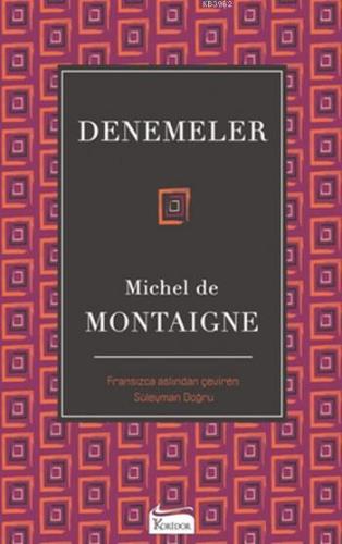 Denemeler ( Bez Ciltli )