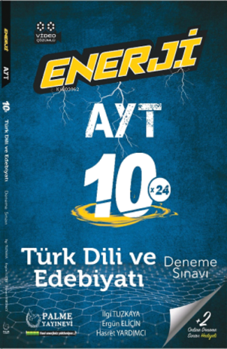 Enerji AYT Edebiyat 10 Deneme Sınavı