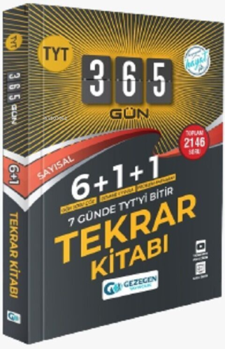 TYT KAMP KİTABI  6+1+1 TEKRAR KİTABI (SAYISAL)